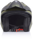 ACERBIS CASCO JET ARIA 2206 VERDE MILITAR