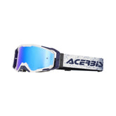 ACERBIS VITRION MIRROR GAFAS DE MOTOCROSS AZUL BLANCO ||