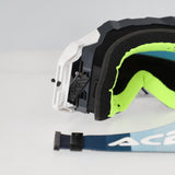 ACERBIS VULCAN MIRROR GAFAS DE MOTOCROSS NEGRO BLANCO