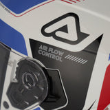 ACERBIS X-WAY GRAPHIC INTEGRAL CASCO DE MOTO BLANCO AZUL