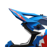 ACERBIS LINEAR 22-06 MOTOCROSS CASCO DE MOTO AZUL ROSSO