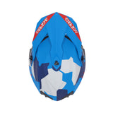 ACERBIS LINEAR 22-06 MOTOCROSS CASCO DE MOTO AZUL ROSSO
