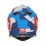 ACERBIS LINEAR 22-06 MOTOCROSS CASCO DE MOTO AZUL ROSSO