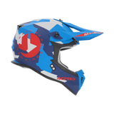 ACERBIS LINEAR 22-06 MOTOCROSS CASCO DE MOTO AZUL ROSSO