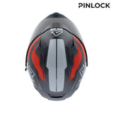 ACERBIS X-WAY GRAPHIC INTEGRAL CASCO DE MOTO NARANJA GRIS