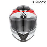 ACERBIS CASCO SEREL 2206 BLANCO ROJO