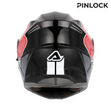 ACERBIS CASCO SEREL 2206 BLANCO ROJO