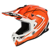 ACERBIS LINEAR 22-06 165 CASCO MOTOCROSS DE MOTO NARANJA BLANCO