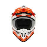 ACERBIS LINEAR 22-06 165 CASCO MOTOCROSS DE MOTO NARANJA BLANCO