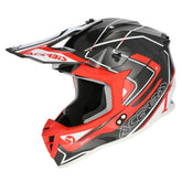 ACERBIS LINEAR 22-06 752 CASCO MOTOCROSS DE MOTO GRIS ROJO