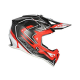 ACERBIS LINEAR 22-06 752 CASCO MOTOCROSS DE MOTO GRIS ROJO