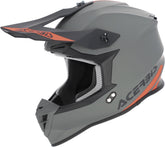 ACERBIS LINEAR 22-06 SOLID COLOR 130 CASCO MOTOCROSS DE MOTO GRIS
