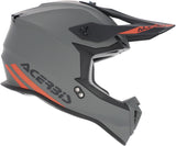 ACERBIS LINEAR 22-06 SOLID COLOR 130 CASCO MOTOCROSS DE MOTO GRIS
