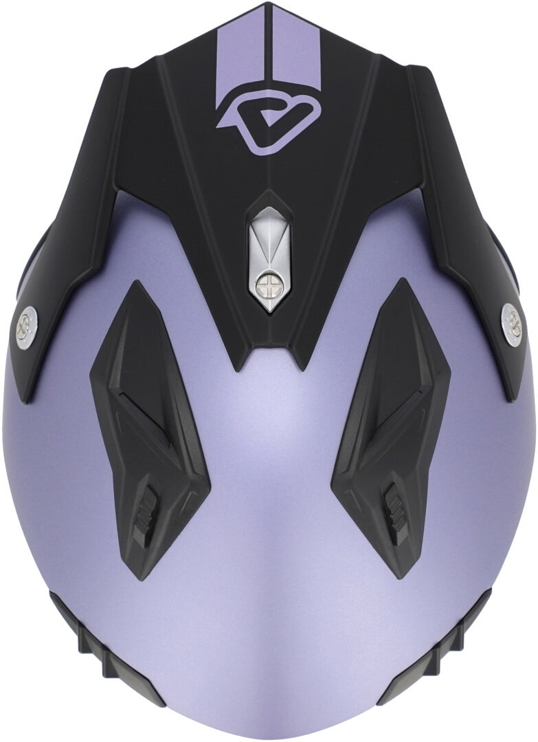 ACERBIS - CASCO JET ARIA METALLIC PURPLE - CASCO