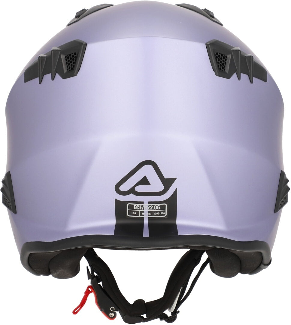 ACERBIS - CASCO JET ARIA METALLIC PURPLE - CASCO