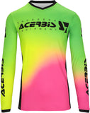 ACERBIS CAMISETA MX J-TRACK STABI FUCSIA/YELLOW FLUO