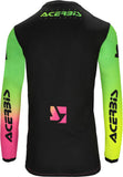 ACERBIS CAMISETA MX J-TRACK STABI FUCSIA/YELLOW FLUO
