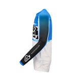 ACERBIS CAMISETA MX LINEAR LUGO AZUL BLANCO