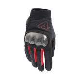 ACERBIS RAMSEY VENTED PRO GUANTES DE MOTO NEGRO ROJO