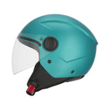 ACERBIS CASCO JET BREZZA METALLIC TURQUESA