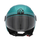 ACERBIS CASCO JET BREZZA METALLIC TURQUESA