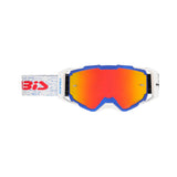 ACERBIS VITRION MIRROR GAFAS AZUL BLANCO ||