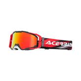 ACERBIS VITRION MIRROR GAFAS DE MOTOCROSS NEGRO ROJO ||