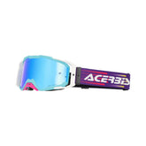 ACERBIS VITRION MIRROR GAFAS DE MOTOCROSS INDIEO AZUL BLANCO ||
