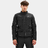 SHIMA DUNE TEXTILE JAQUETES DE MOTO HOMES NEGRE