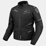SHIMA DUNE TEXTILE JAQUETES DE MOTO HOMES NEGRE