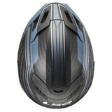 LS2 FF807 DRAGON SUBIC CASCO DE MOTO AZUL PETROLEO AZUL