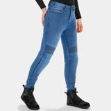 SHIMA ZENITH JEANS DE MOTO SENYORA BLAU