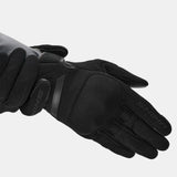 SHIMA SONIC CUIR GUANTS DE MOTO SENYORA NEGRE