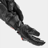 SHIMA RS 3 GUANTS DE MOTO HOMES NEGRE VERMELL