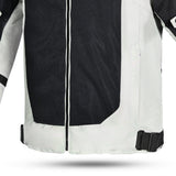 R-TECH SPIRAL MESH CHAQUETA DE MOTO VERANO HOMBRE GRIS FRIO NEGRO VERDE FLUO