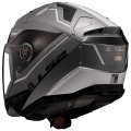 LS2 OF603 INFINITY II VEYRON CASCO DE MOTO GL.GRIS BLANCO