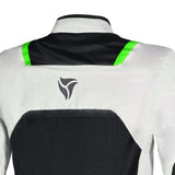 R-TECH SPIRAL MESH CHAQUETA DE MOTO VERANO HOMBRE GRIS FRIO NEGRO VERDE FLUO