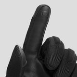 SHIMA SONIC CUIR GUANTS DE MOTO SENYORA NEGRE BLANC