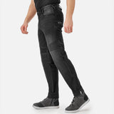SHIMA ZENITH JEANS DE MOTO HOMES NEGRE
