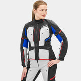 SHIMA DUNE TURISMO TEXTILE JAQUETES DE MOTO SENYORA BLAU