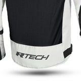 R-TECH SPIRAL MESH CHAQUETA DE MOTO VERANO HOMBRE GRIS FRIO NEGRO VERDE FLUO