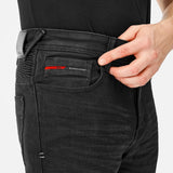 SHIMA ZENITH JEANS DE MOTO HOMES NEGRE