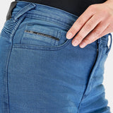 SHIMA ZENITH JEANS DE MOTO SENYORA BLAU