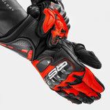 SHIMA RS 3 GUANTS DE MOTO HOMES NEGRE VERMELL