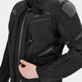 SHIMA DUNE TEXTILE JAQUETES DE MOTO HOMES NEGRE