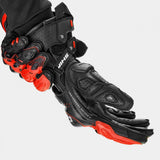 SHIMA RS 3 GUANTS DE MOTO HOMES NEGRE VERMELL