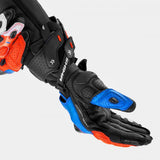 SHIMA RS-3 GUANTES DE MOTO HOMBRE NEGRO AZUL ROJO