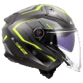 LS2 OF603 INFINITY II C URUS CASCO DE MOTO H-V AMARILLO