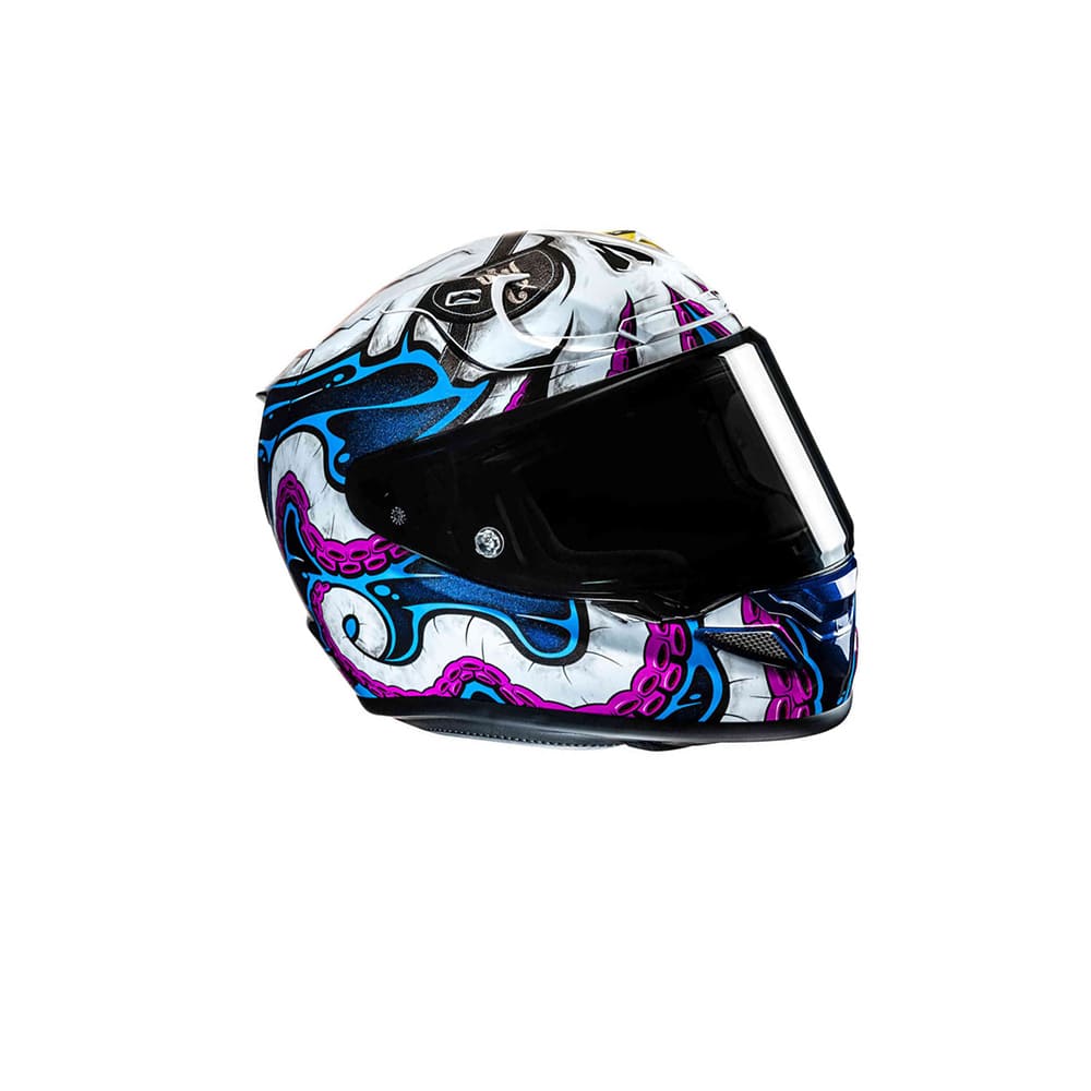 HJC RPHA12 KRAKEN MC28 DEPORTIVO MOTOCICLETA CASCO INTEGRAL