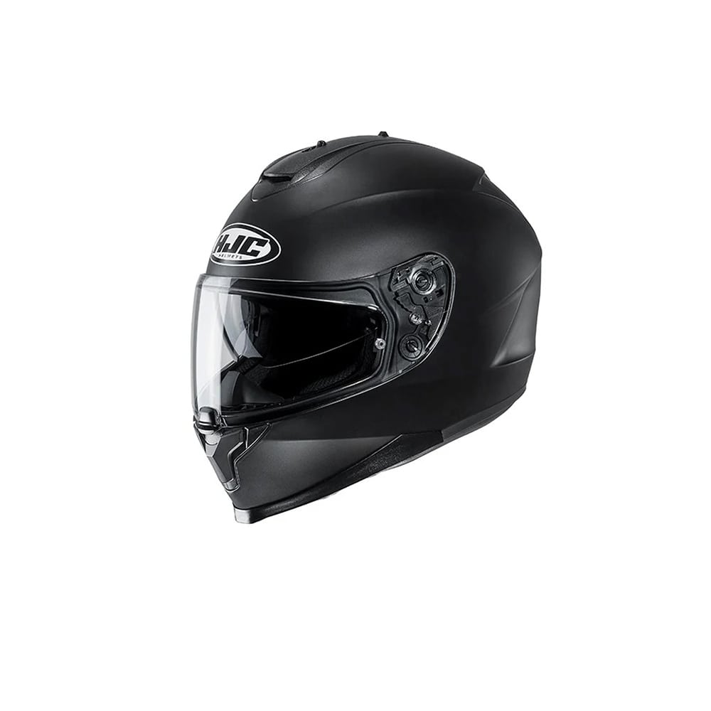 HJC C70N DEPORTIVO MOTOCICLETA CASCO INTEGRAL SEMIMATE NEGRO